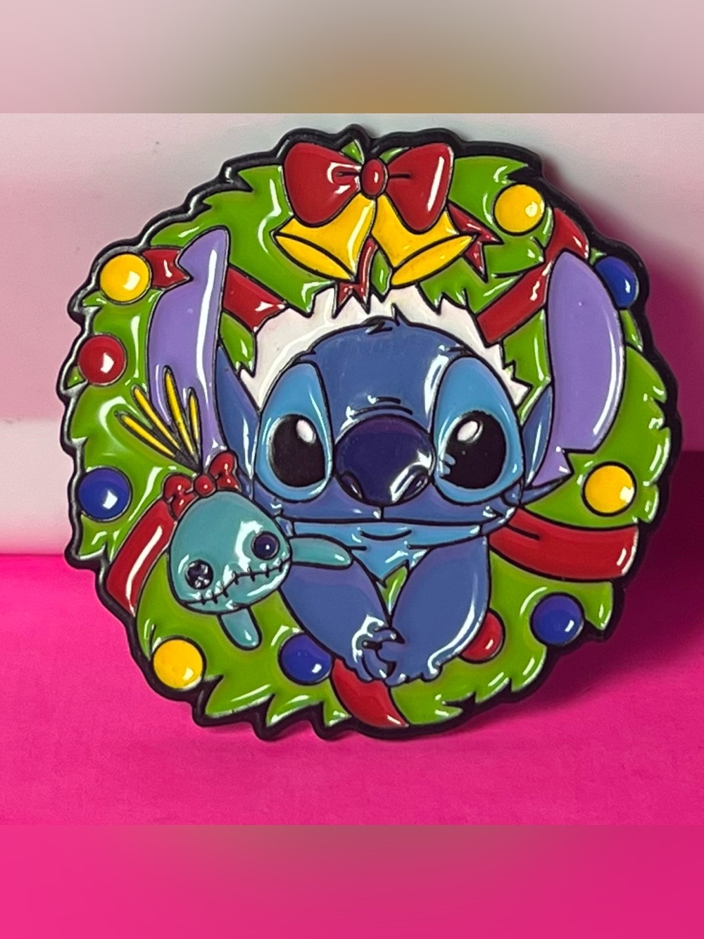 Stitch Christmas Brooch Pin
